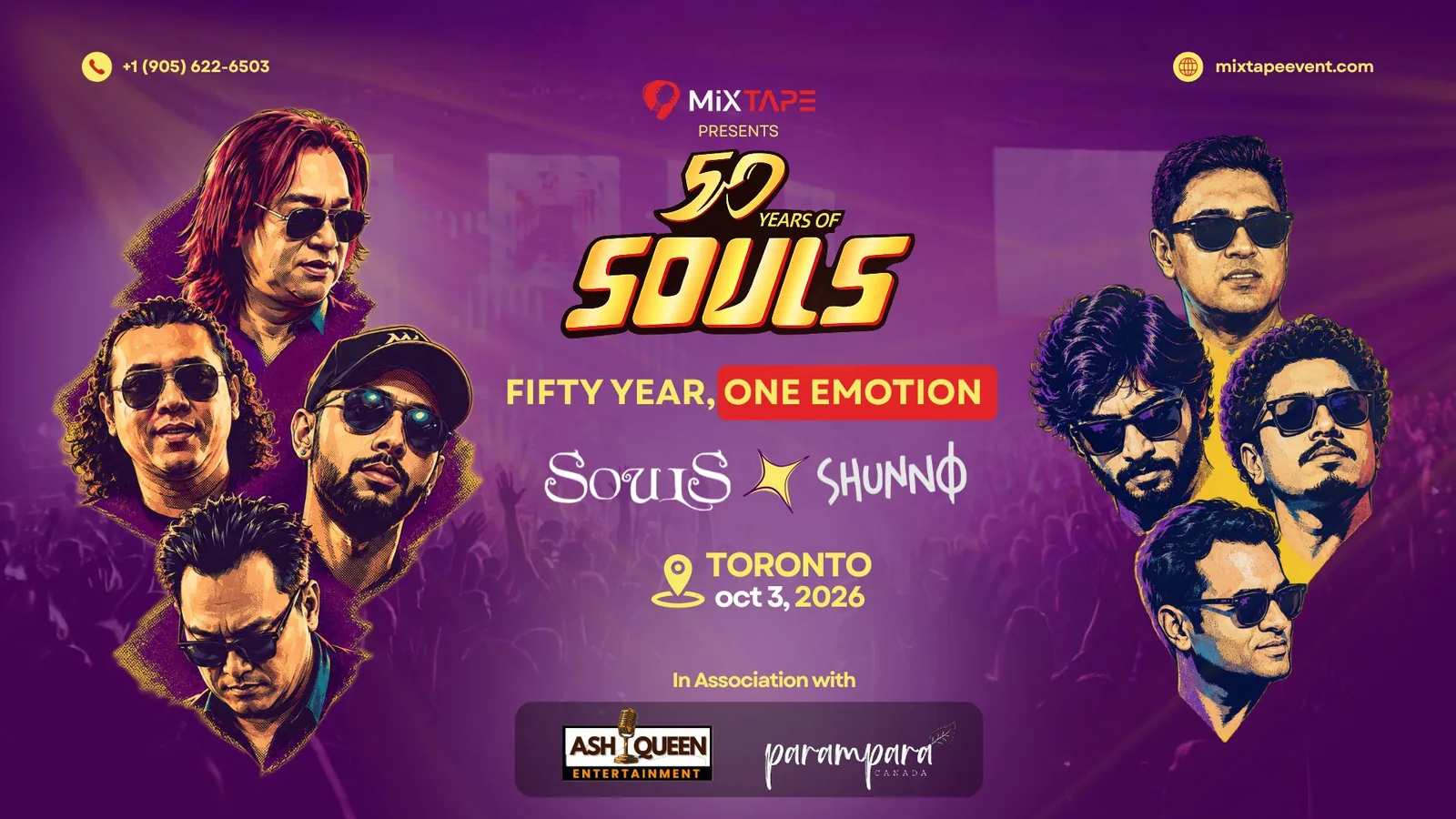 50 Years of Souls with Souls and Shunno in Toronto